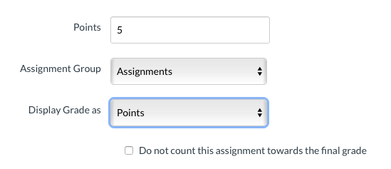 Grading basis